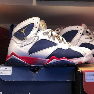 olympic jordan 7s